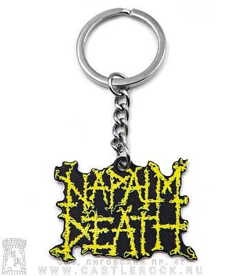 брелок металлический napalm death "scum"