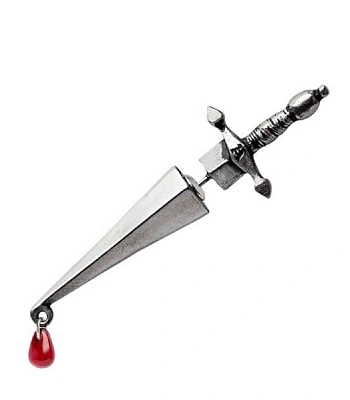 серьга alchemy gothic (алхимия готик) e257 cesare's veto