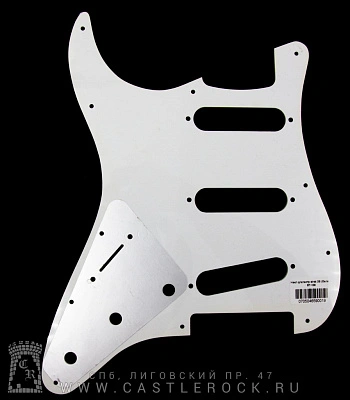 накладка для электрогитары strat 3s (белая)