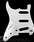 накладка для электрогитары strat 3s (белая)
