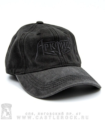 бейсболка арктида (варенка, серая, вышивка)