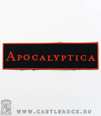 нашивка apocalyptica (лого красное)