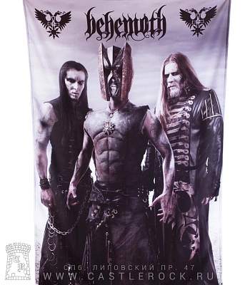 постер тканевый behemoth (группа)