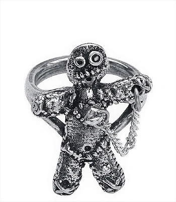 кольцо alchemy gothic (алхимия готик) r236 voodoo doll