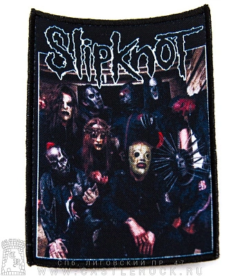 нашивка slipknot (группа)