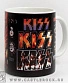 кружка kiss (группа в огне)