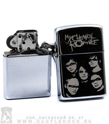 зажигалка с гравировкой my chemical romance