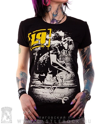 женская футболка linkin park "meteora" (принт большой)