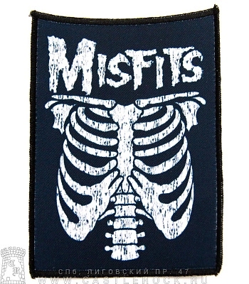 нашивка misfits (ребра)