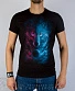 футболка волк космический (светится)