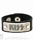 браслет кожаный kiss (широкий)