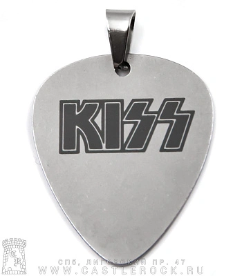 подвеска медиатор kiss (лого)