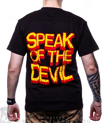 футболка ozzy osbourne "speak of the devil"