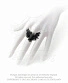 кольцо alchemy gothic (алхимия готик) r197 flocking raven