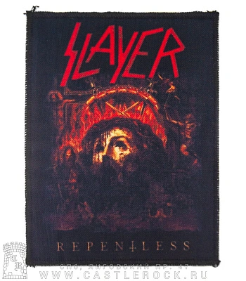 нашивка slayer "repentless"