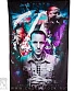 постер тканевый linkin park chester bennington (лого)