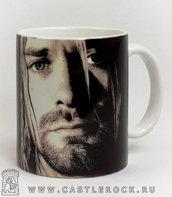 кружка nirvana kurt cobain (смайл)