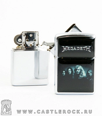 зажигалка цветная megadeth (группа)