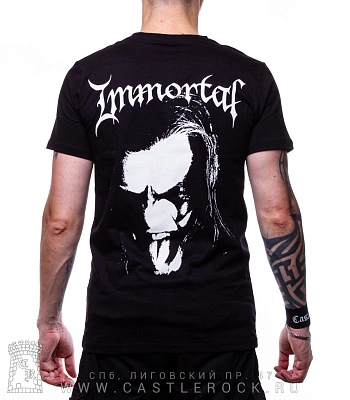 футболка immortal "war against all"