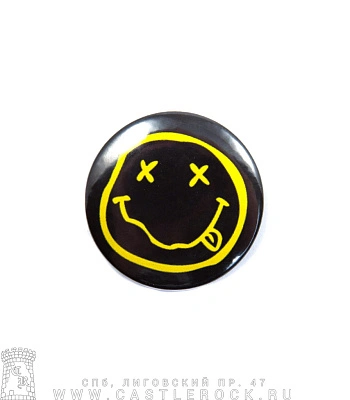 значок nirvana (смайл, малый)