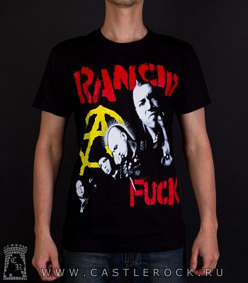 футболка rancid "fuck"
