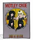 нашивка на спину motley crue "shout at the devil"