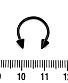 Циркуляр Сталь с Шипами Черный 1,2 х 12 х 4/4