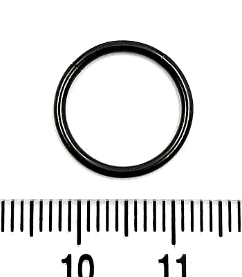 Сегментное Кольцо Сталь Черное 1,2 х 12