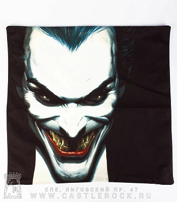 чехол на подушку joker джокер