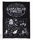 нашивка на спину carpathian forest "fuck you all!!!! caput tuum in ano est"