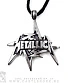 подвеска metallica (лого с надписью)