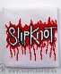 напульсник трикотажный slipknot (надпись, белый)