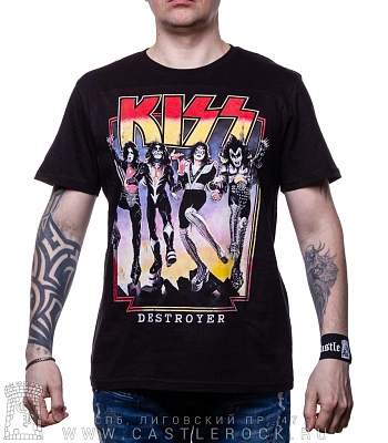 футболка kiss "destroyer"