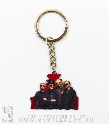 брелок металлический пикник
