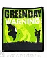 нашивка green day "warning:"