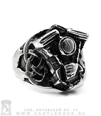 кольцо двигатель и узор кельтский