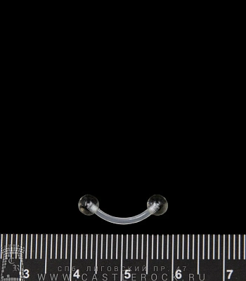 Микробанан Биофлекс с Акриловыми Шариками (прозрачный) 1,2 х 10 х 4/4