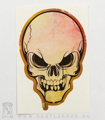 наклейка five finger death punch (череп)