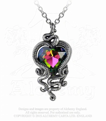 подвес alchemy gothic (алхимия готик) p723 heart of cthulhu