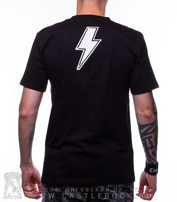 футболка ac/dc "back in black" (лого белое)