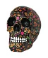 статуэтка череп расписной santa muerte