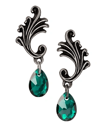 серьги alchemy gothic (алхимия готик) e490 churchyard