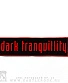 нашивка dark tranquillity (лого красное, ровное)
