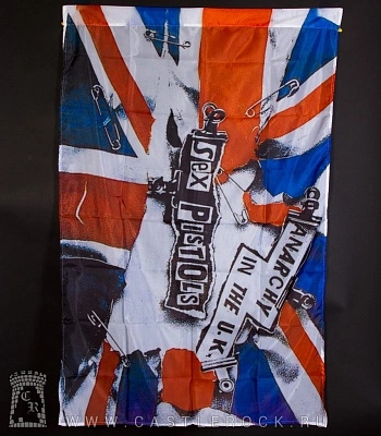 флаг sex pistols "anarchy in the uk"