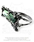 кольцо alchemy gothic (алхимия готик) r137 winter garden crystal