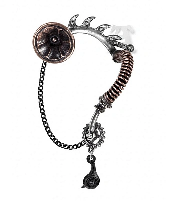 серьга кафф alchemy gothic (алхимия готик) e304 his master's voice ear