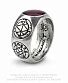 кольцо alchemy gothic (алхимия готик) r71 agla