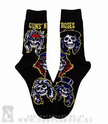 носки guns'n'roses (черепа)