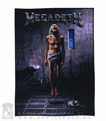 нашивка на спину megadeth "countdown to extinction"