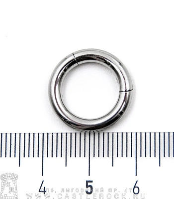 Сегментное Кольцо Кликер Хард Сталь 3 х 12